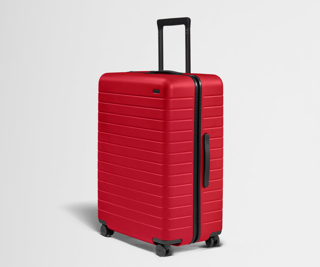 Away The Large Suitcase - Cherry Red