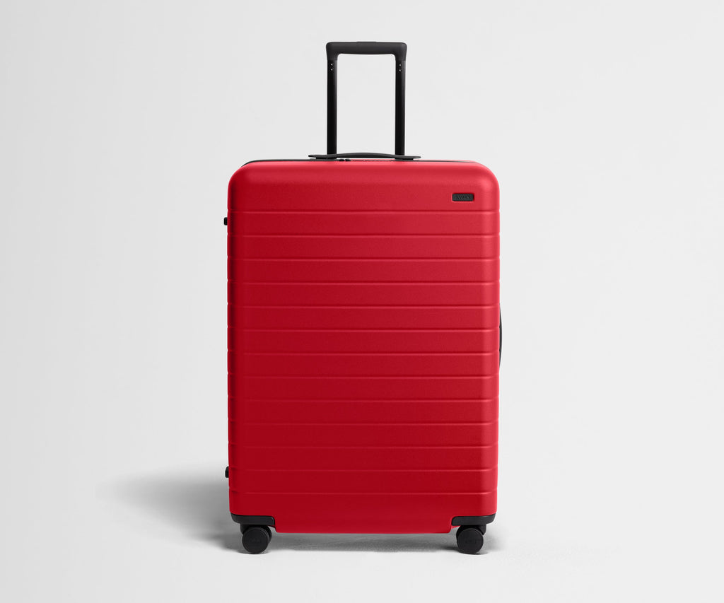 Away The Large Suitcase - Cherry Red