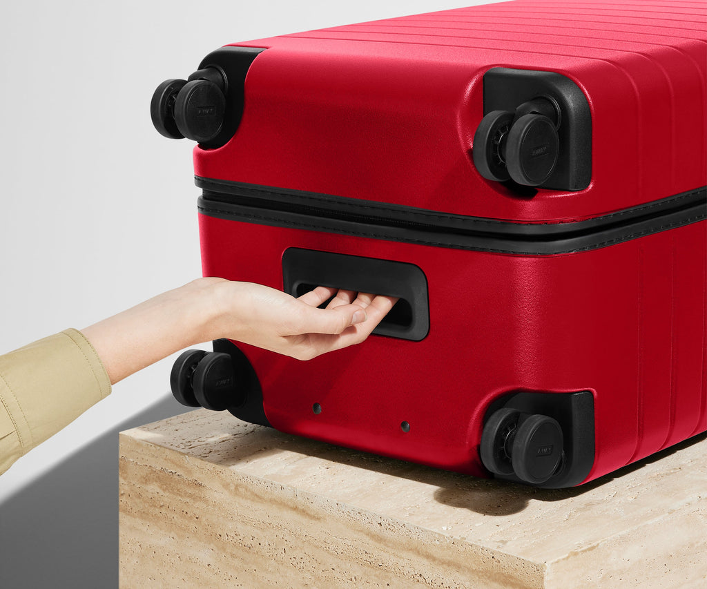 Away The Trunk Suitcase - Cherry Red