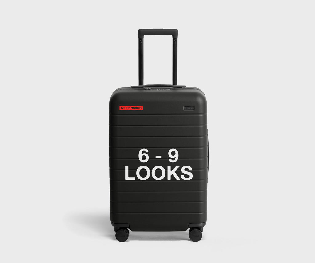 Away The Bigger Carry-On Suitcase - 6-9 Looks