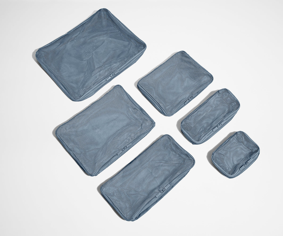 Away Insider Packing Cubes (Set of 6) in Coast Blue