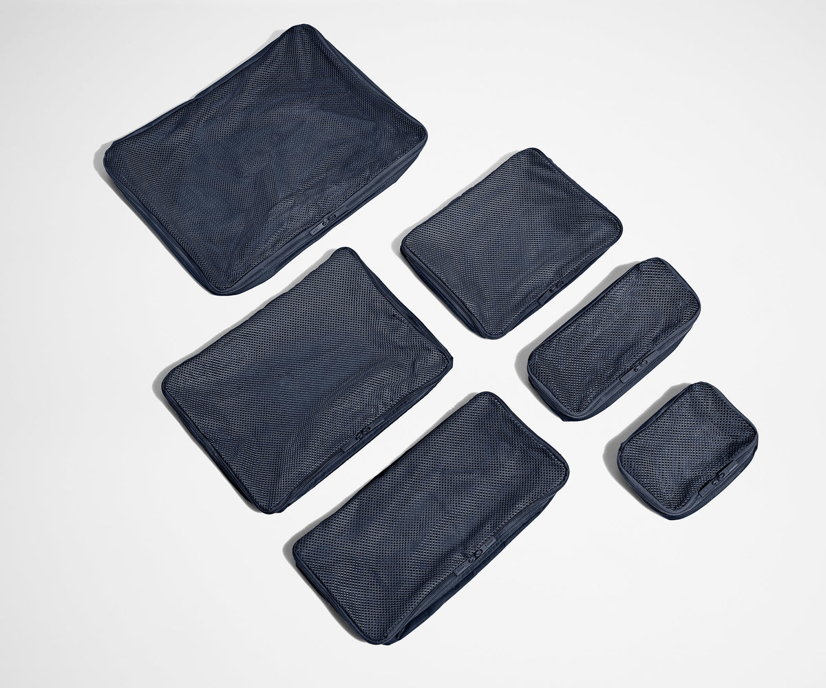 Away Insider Packing Cubes (Set of 6) in Navy Blue