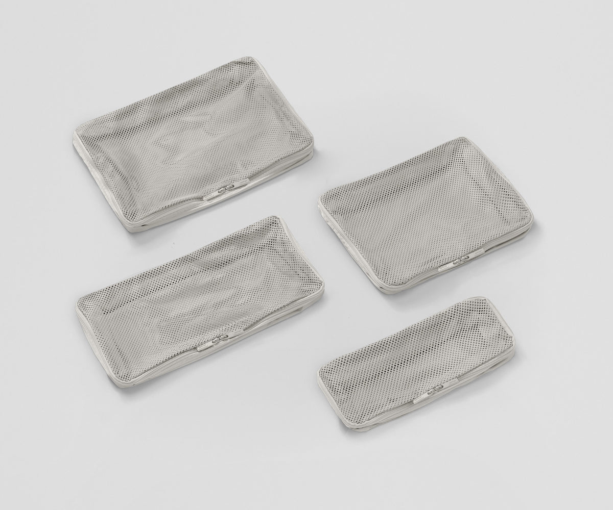 Away Insider Packing Cubes (Set of 4) in Cloud Gray