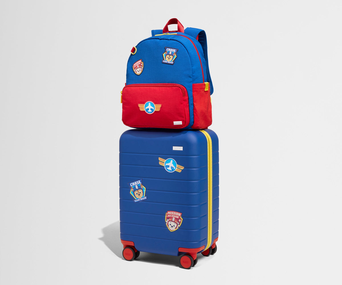 Away Kids Backpack in Chase Badge Blue