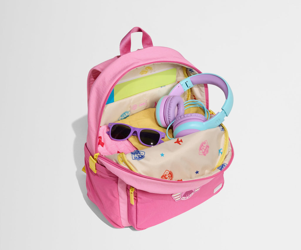 Away Kids Backpack in Skye Pilot Pink