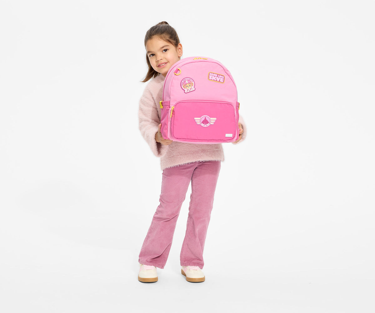 Away Kids Backpack in Skye Pilot Pink