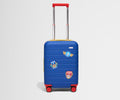 Away The Kids Carry-On Suitcase - Chase Badge Blue