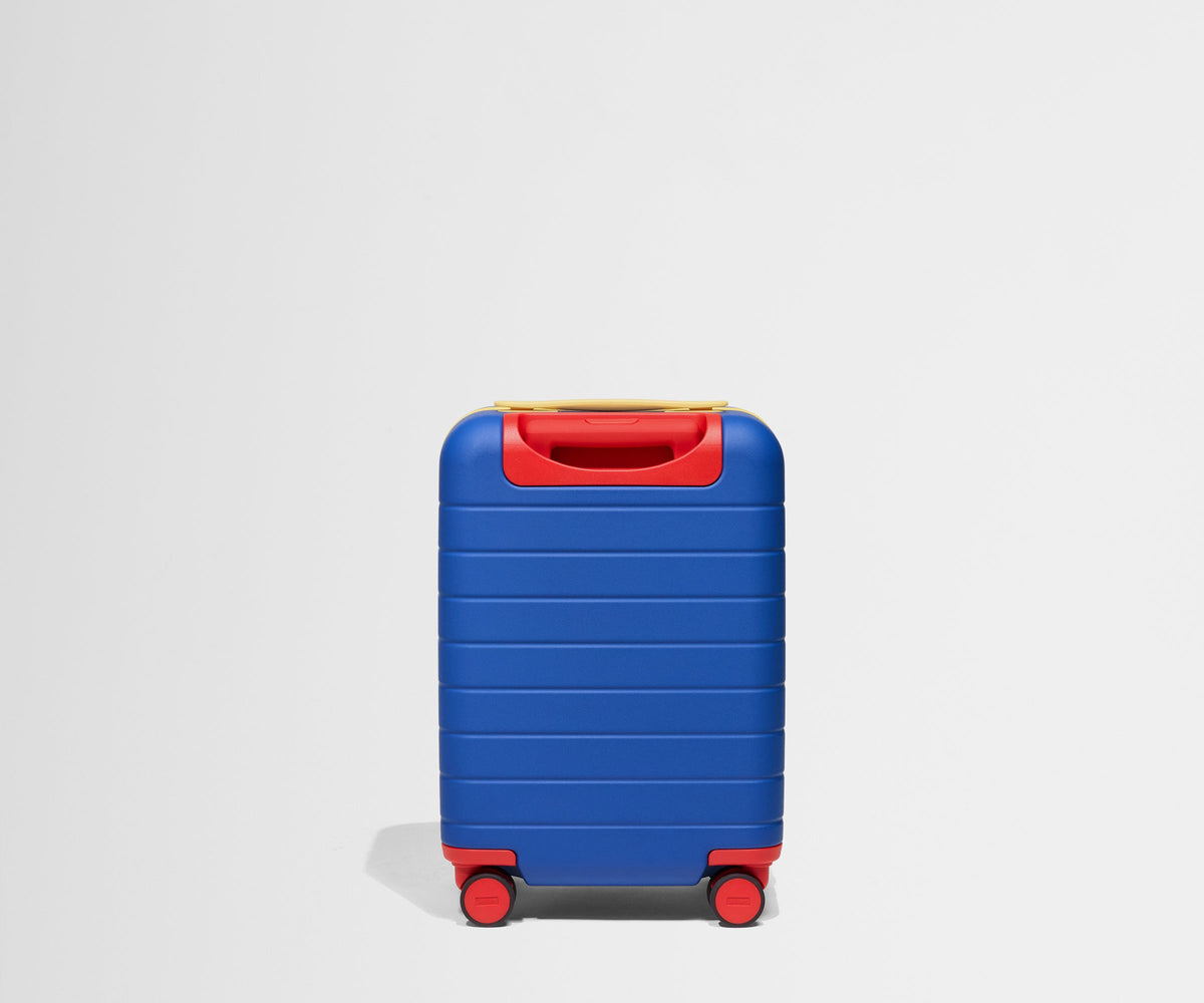 Away The Kids Carry-On Suitcase - Chase Badge Blue