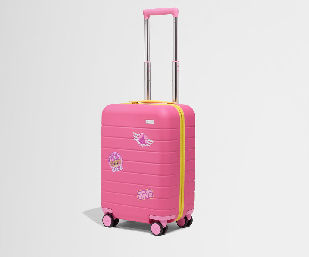 Away The Kids Carry-On Suitcase - Skye Pilot Pink