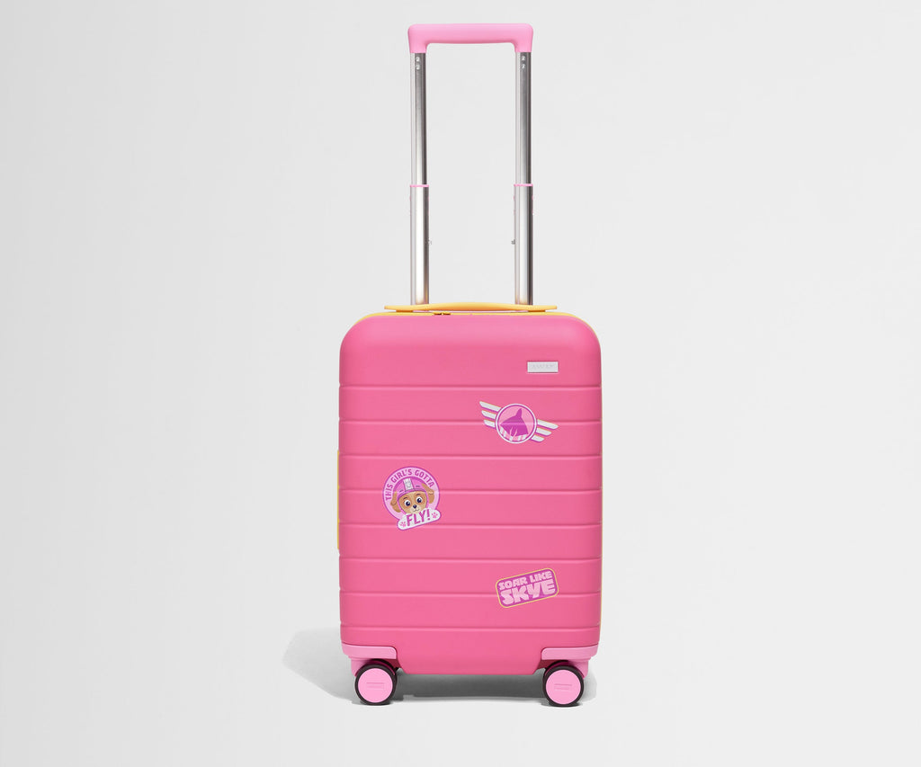Away The Kids Carry-On Suitcase - Skye Pilot Pink