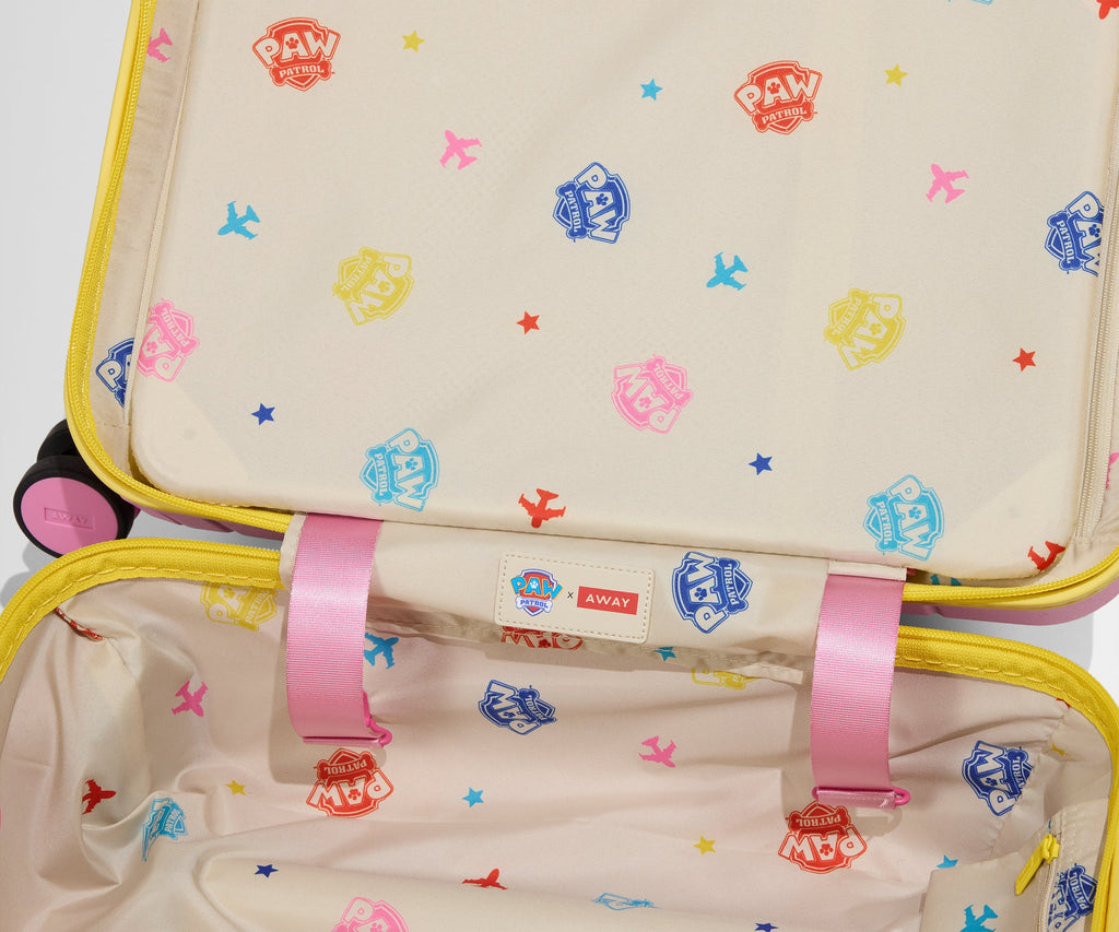 Away The Kids Carry-On Suitcase - Skye Pilot Pink