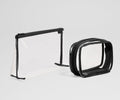 Away Clear Pouch Set Tote Bag - Jet Black