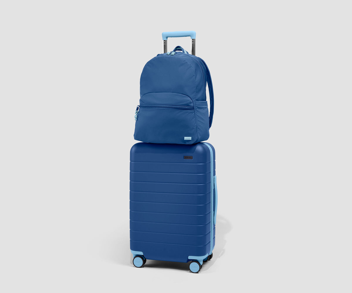 Away Featherlight Daily Backpack in Tidal Blue