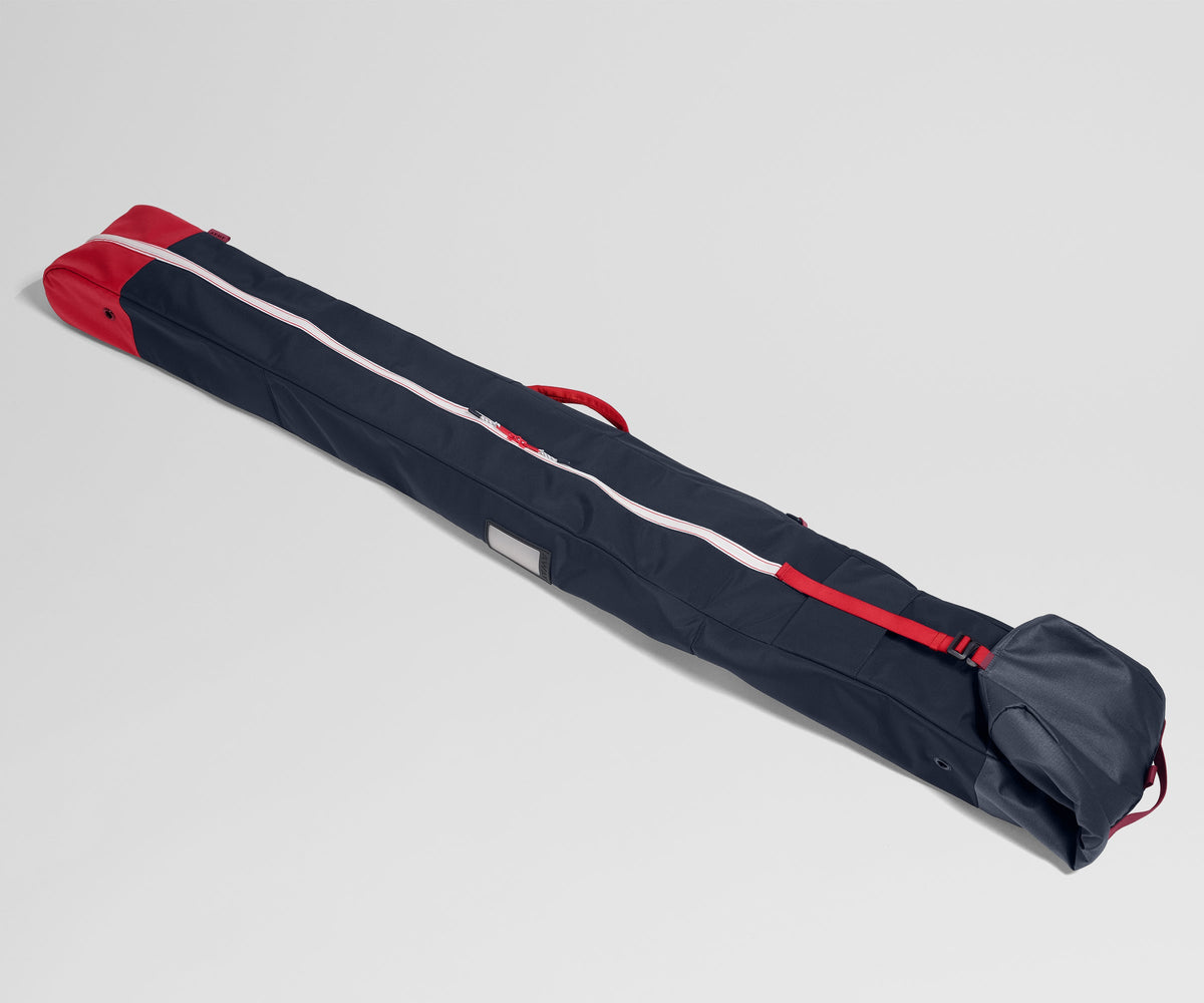 Away Roll-Top Ski Bag Suitcase - Navy Blue