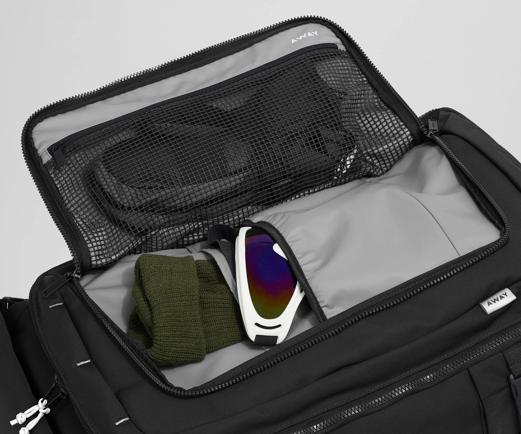 Away Carry-On Boot Bag 55L Suitcase - Jet Black