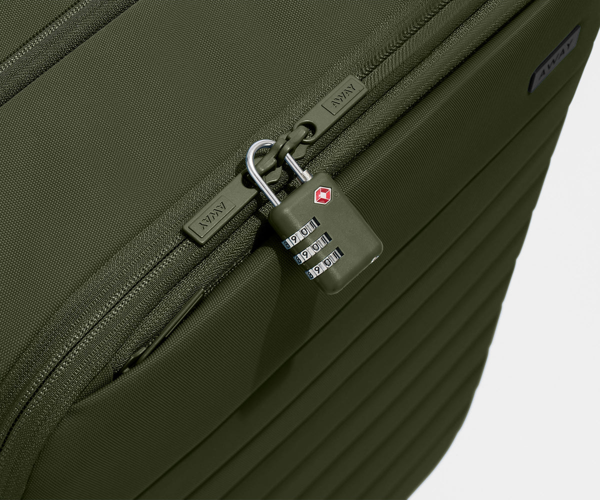 Away Softside Medium Suitcase - Olive Green