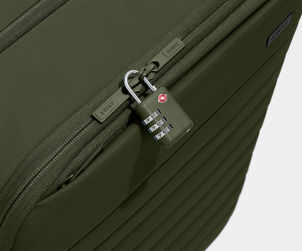Away Softside Large Suitcase - Olive Green