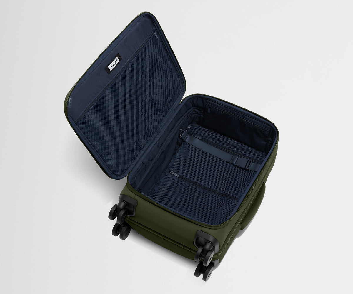 Away Softside Carry-On Suitcase - Olive Green