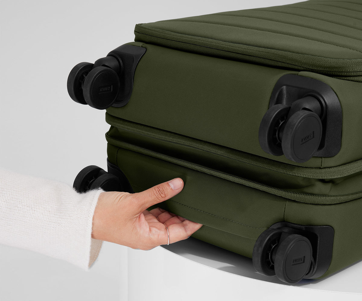 Away Softside Carry-On Suitcase - Olive Green