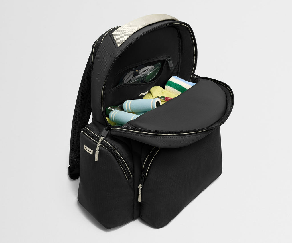 Away Sport Backpack in Jet Black