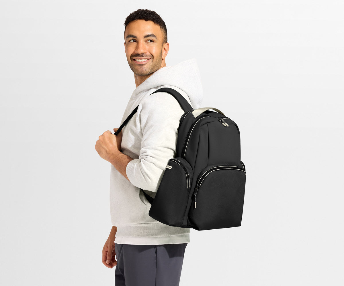 Away Sport Backpack in Jet Black