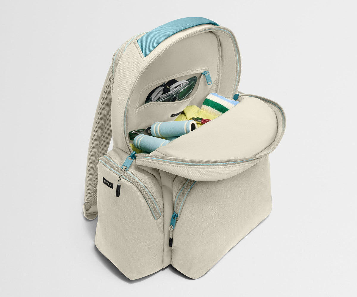 Away Sport Backpack in Salt White