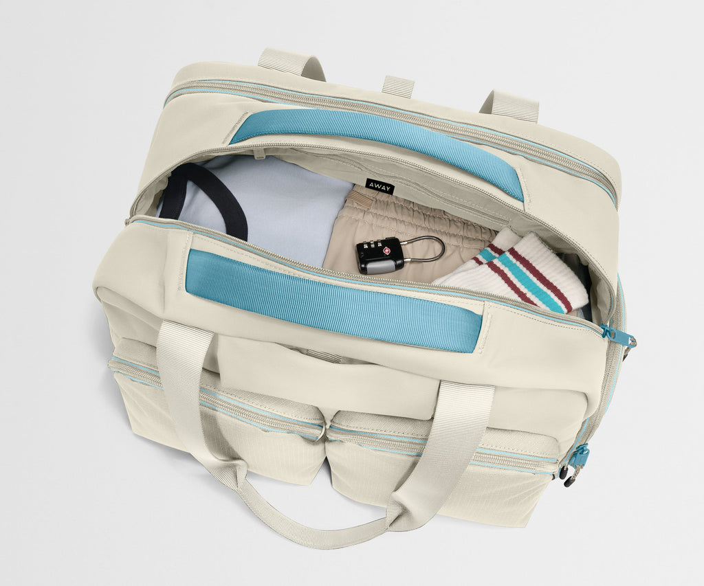 Away Gym Bag Travel Accessory - Salt White