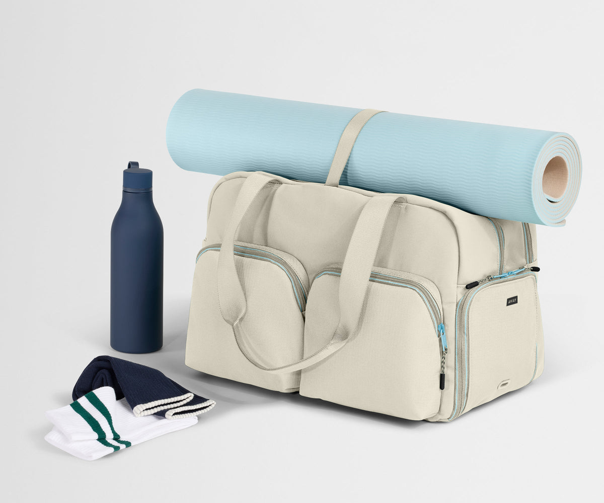 Away Gym Bag Travel Accessory - Salt White
