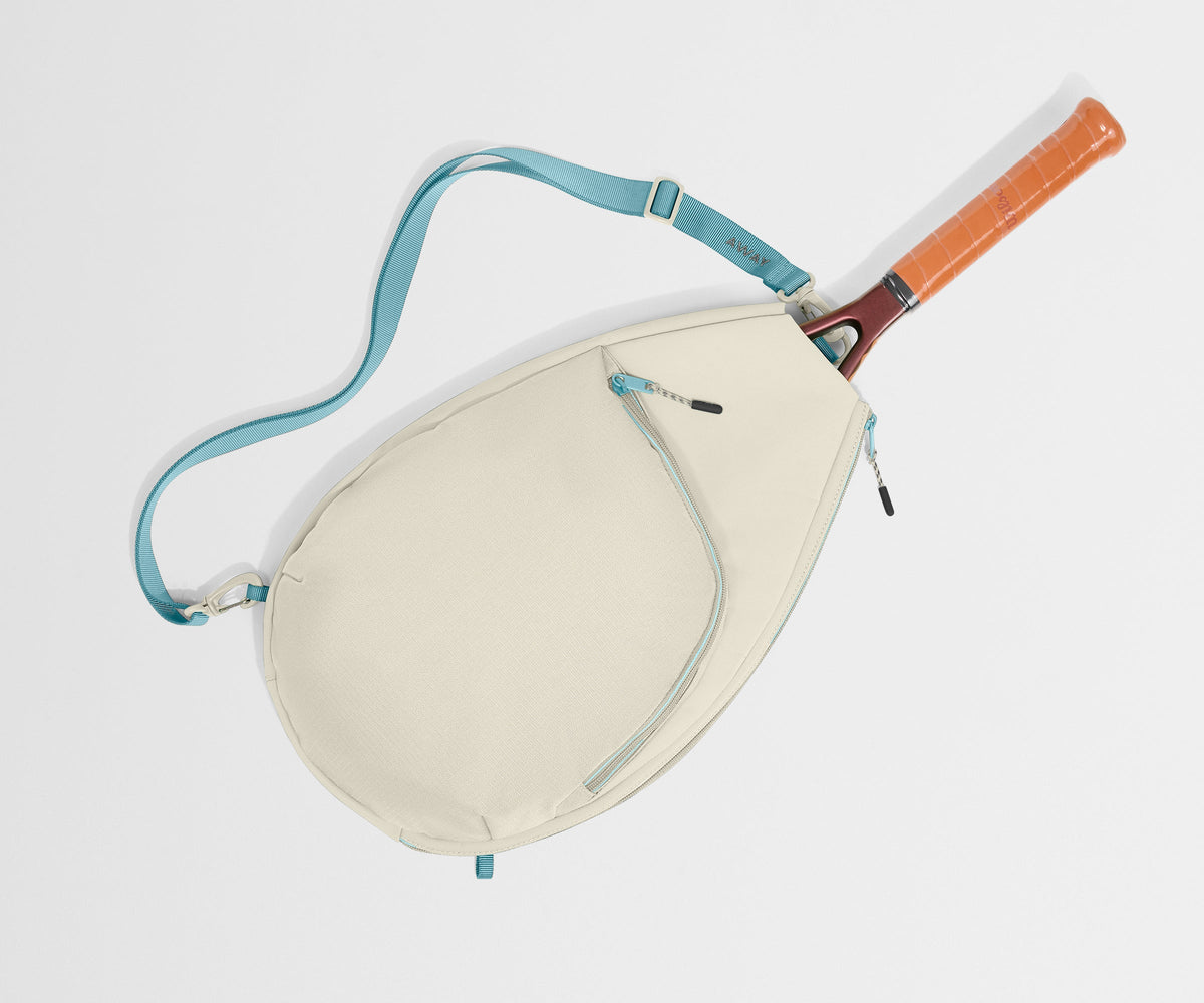 Away Racket Bag Backpack - Salt White