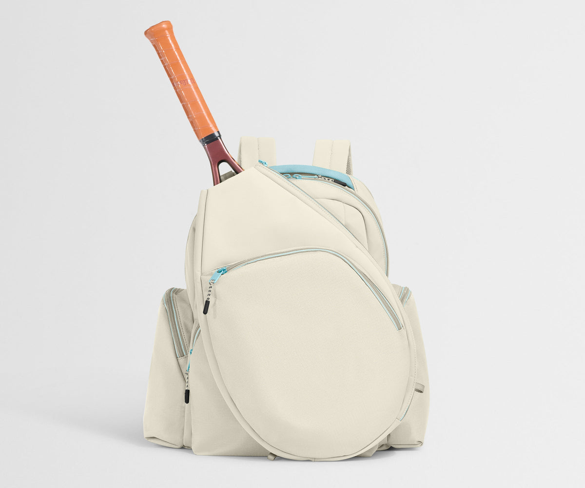 Away Racket Bag Backpack - Salt White