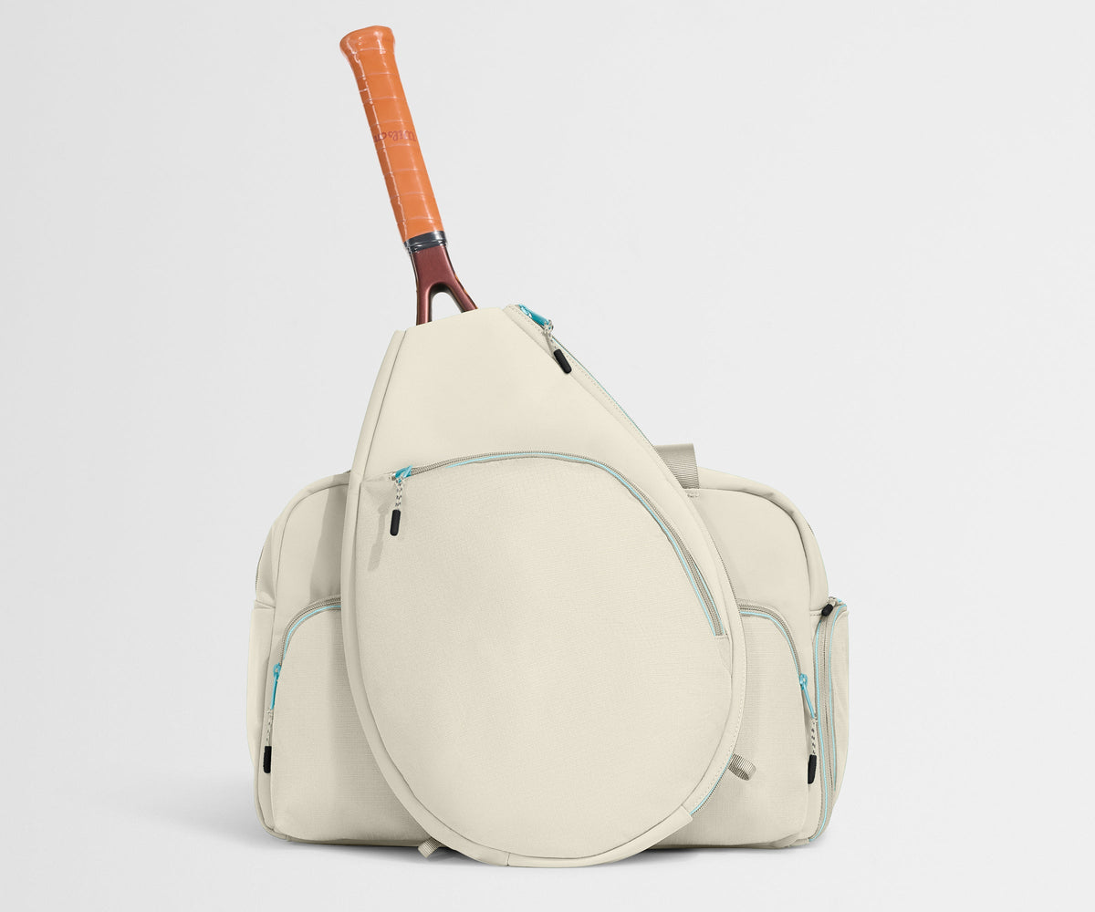 Away Racket Bag Backpack - Salt White