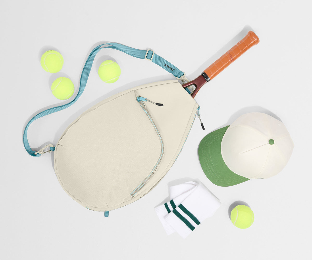 Away Racket Bag Backpack - Salt White