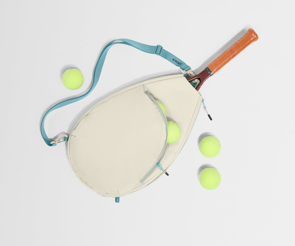Away Racket Bag Backpack - Salt White