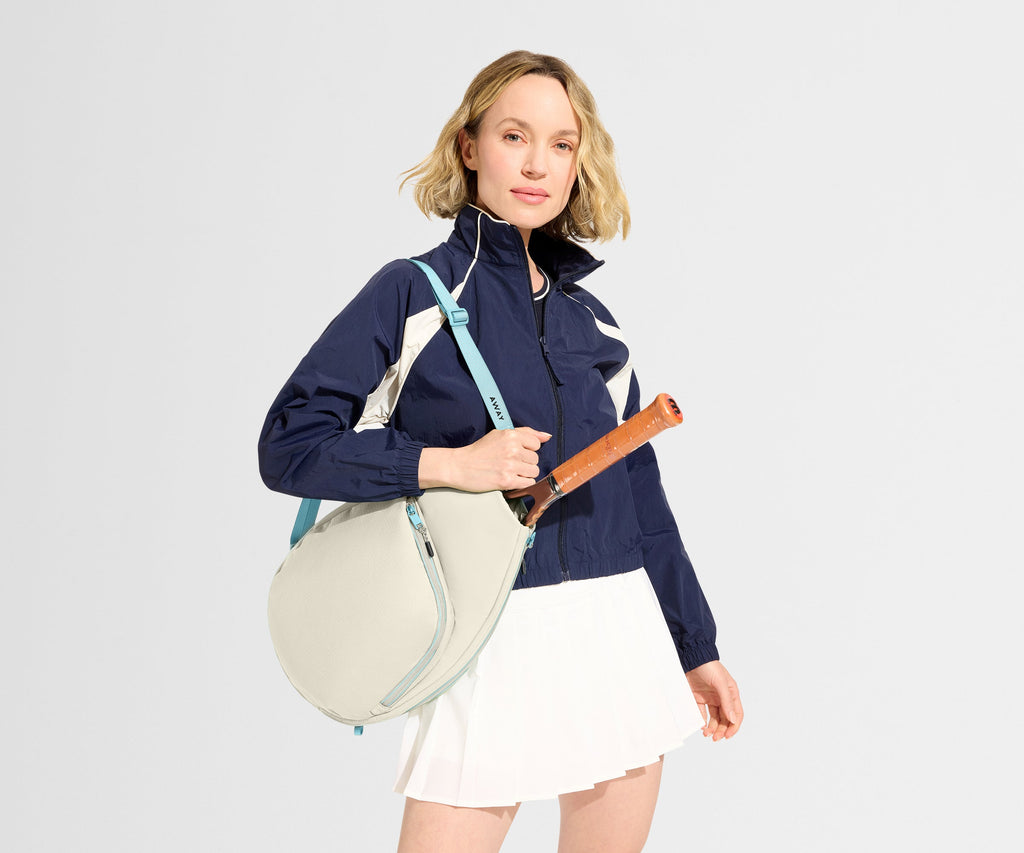 Away Racket Bag Backpack - Salt White
