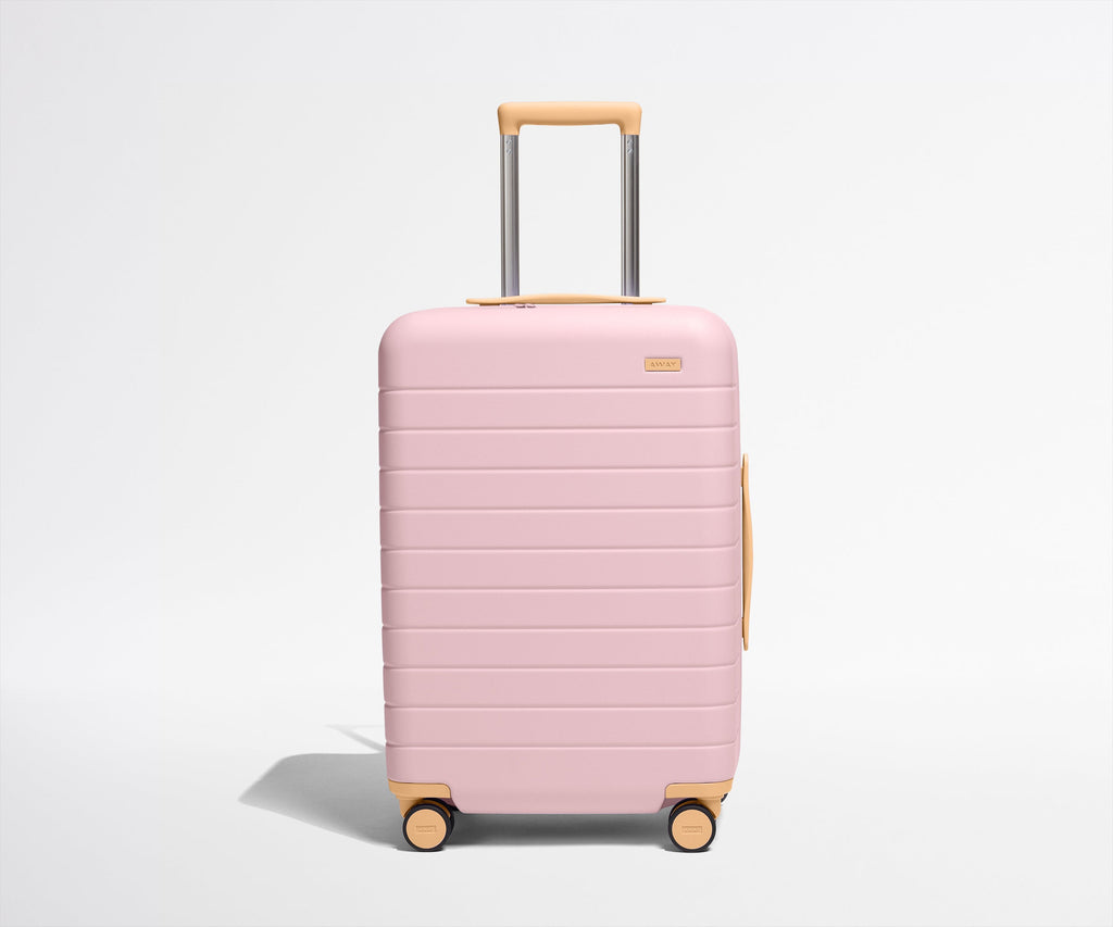 Away The Bigger Carry-On Flex Suitcase - Pink Sand