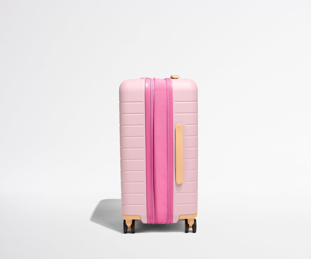 Away The Bigger Carry-On Flex Suitcase - Pink Sand