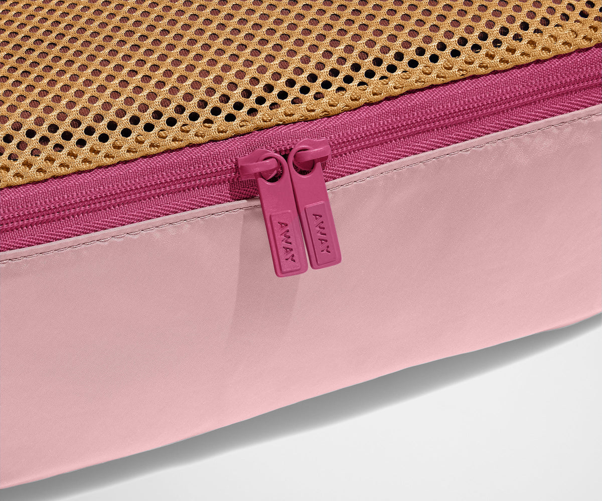 Away Insider Packing Cubes (Set of 4) in Pink Sand