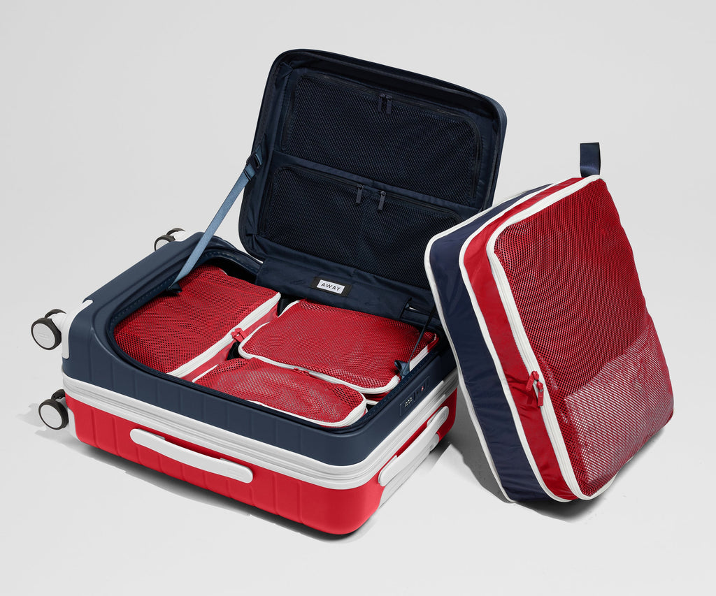 Away Compression Packing Cubes in Nautical