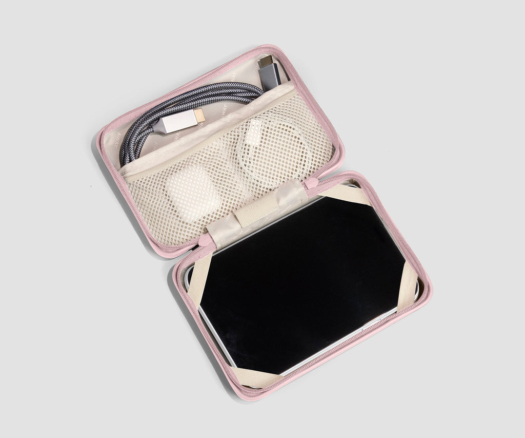 Away Medium Tech Case Crossbody Bag - Blush Pink