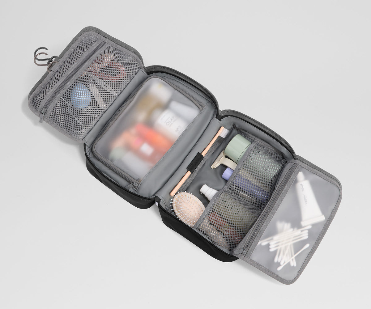 Away Hanging Toiletry Bag in Jet Black