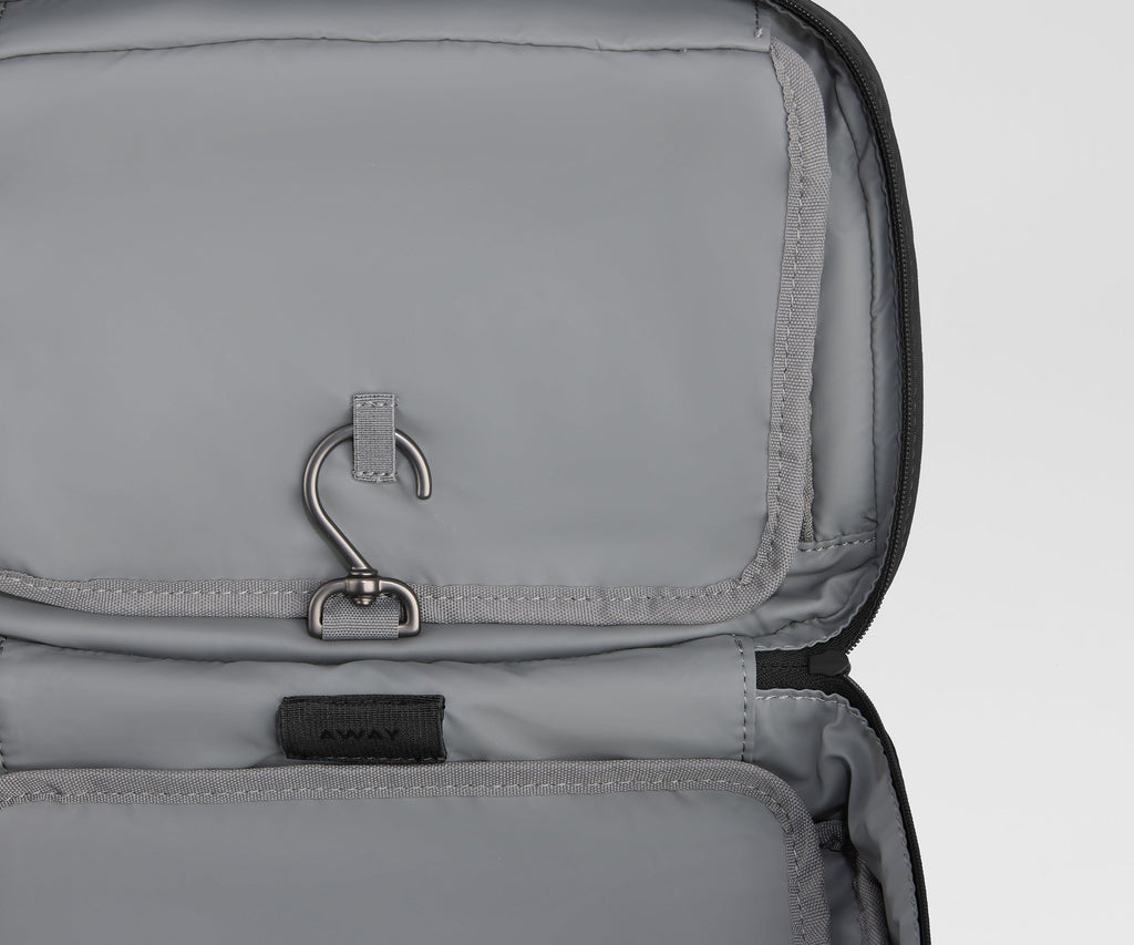 Away Hanging Toiletry Bag in Jet Black