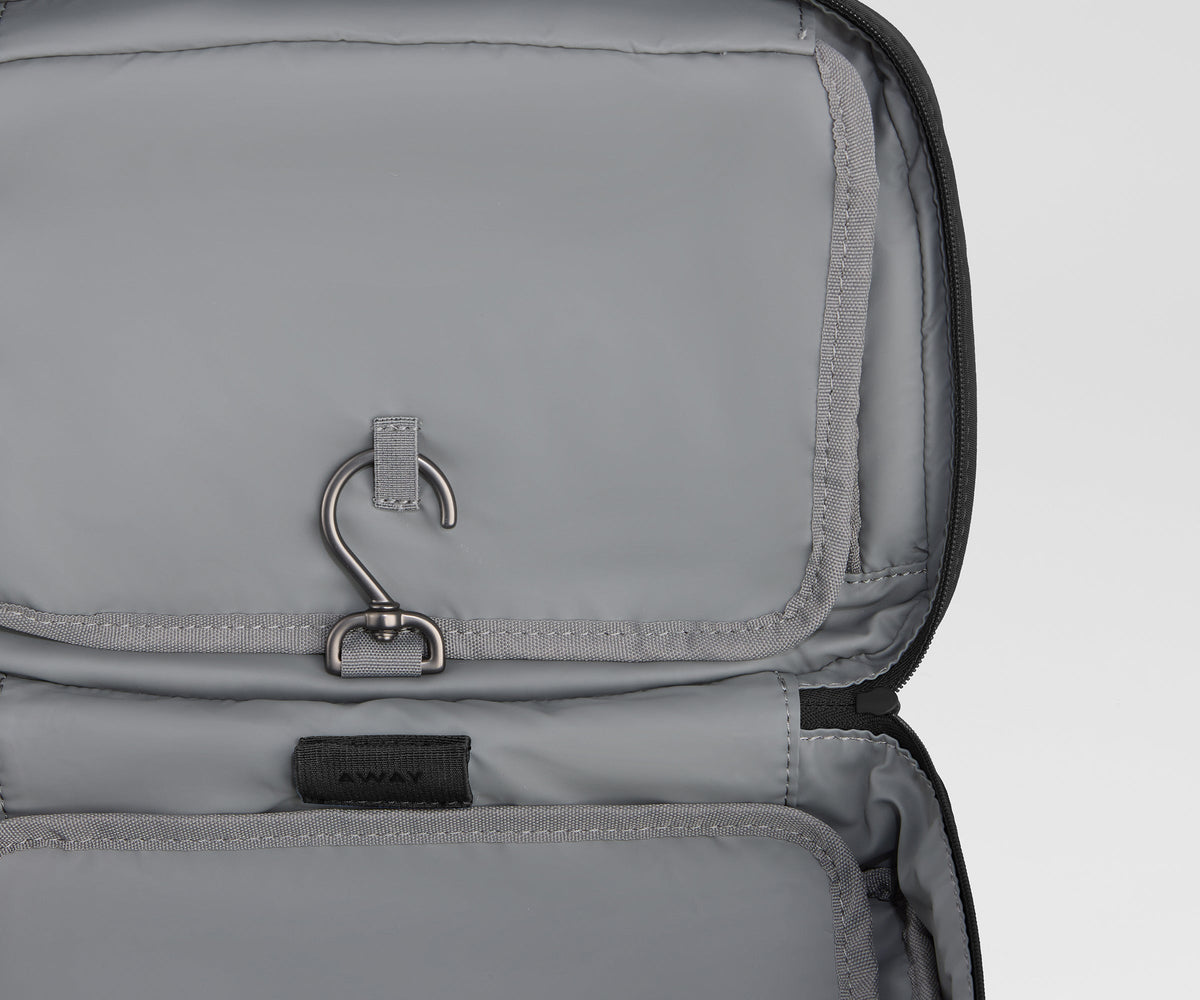 Away Hanging Toiletry Bag in Jet Black