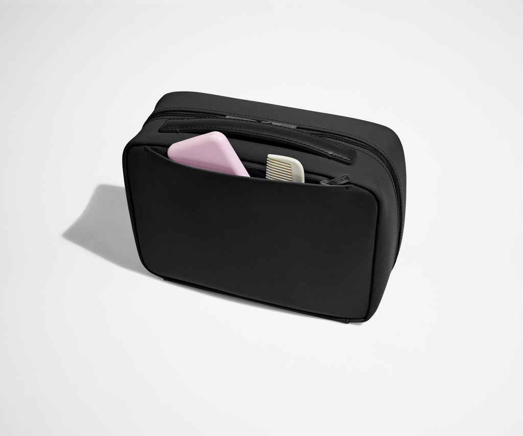 Away The Hanging Toiletry Bag in Jet Black