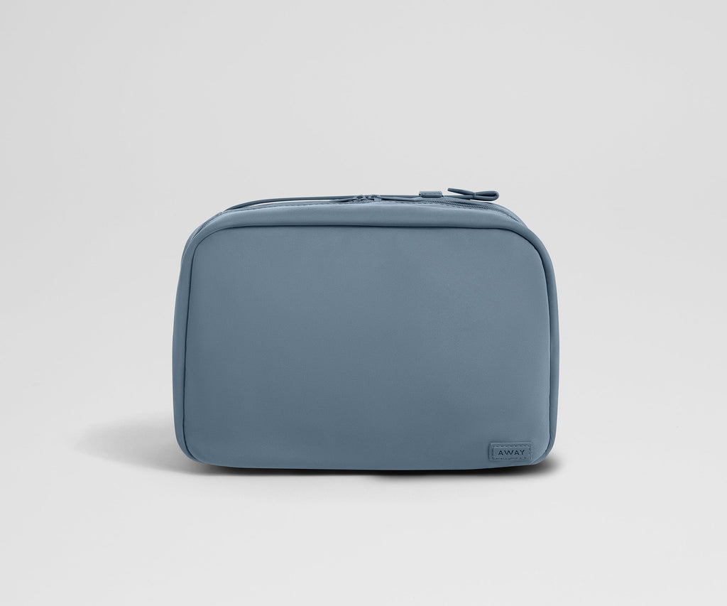 Away Hanging Toiletry Bag in Coast Blue