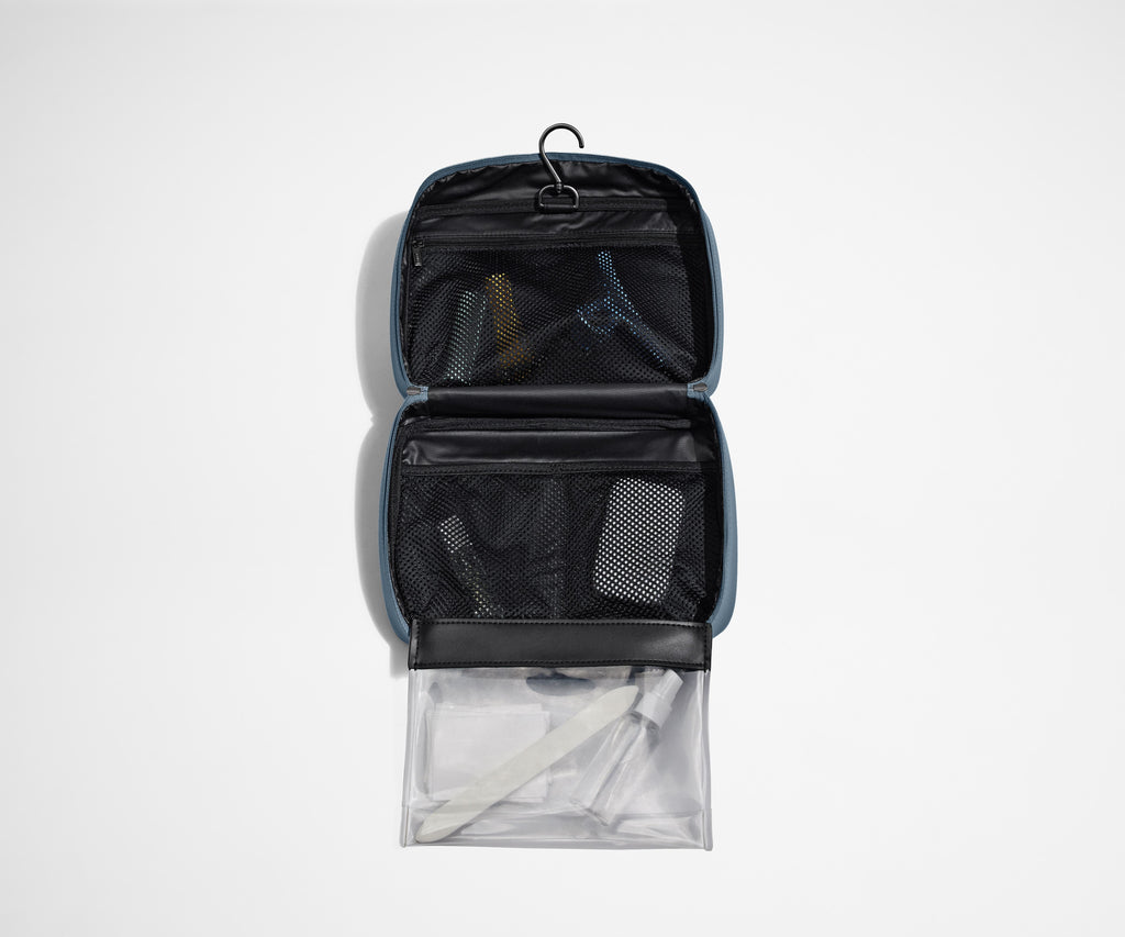 Away The Hanging Toiletry Bag in Coast Blue