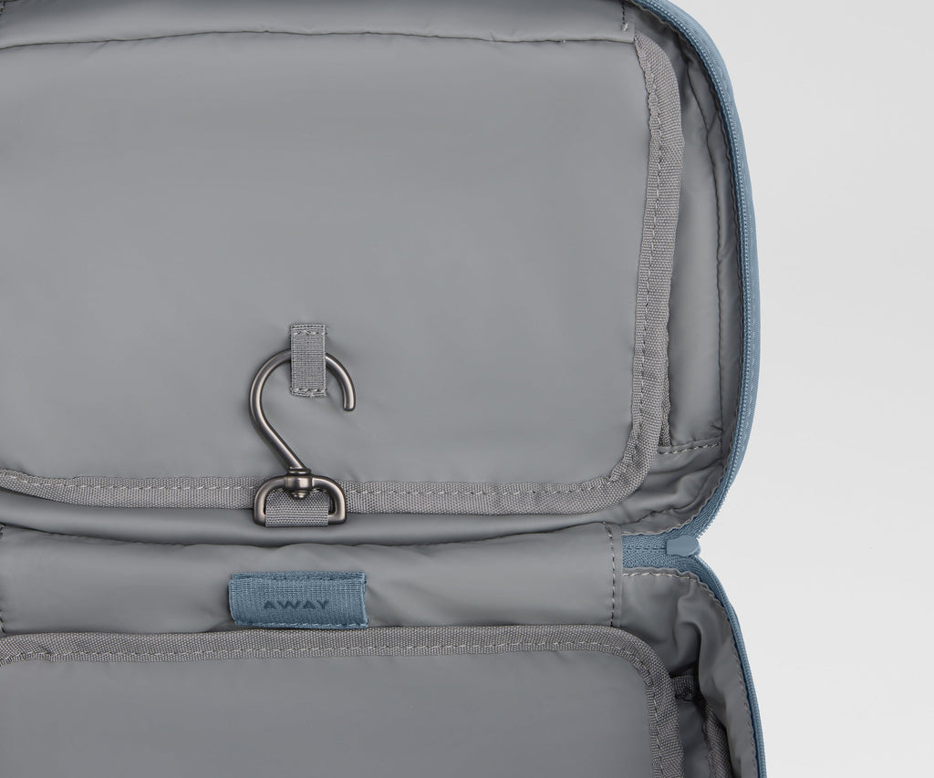 Away Hanging Toiletry Bag in Coast Blue