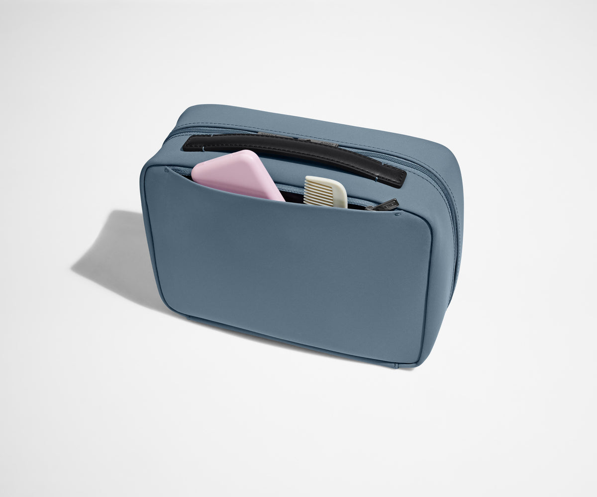 Away The Hanging Toiletry Bag in Coast Blue