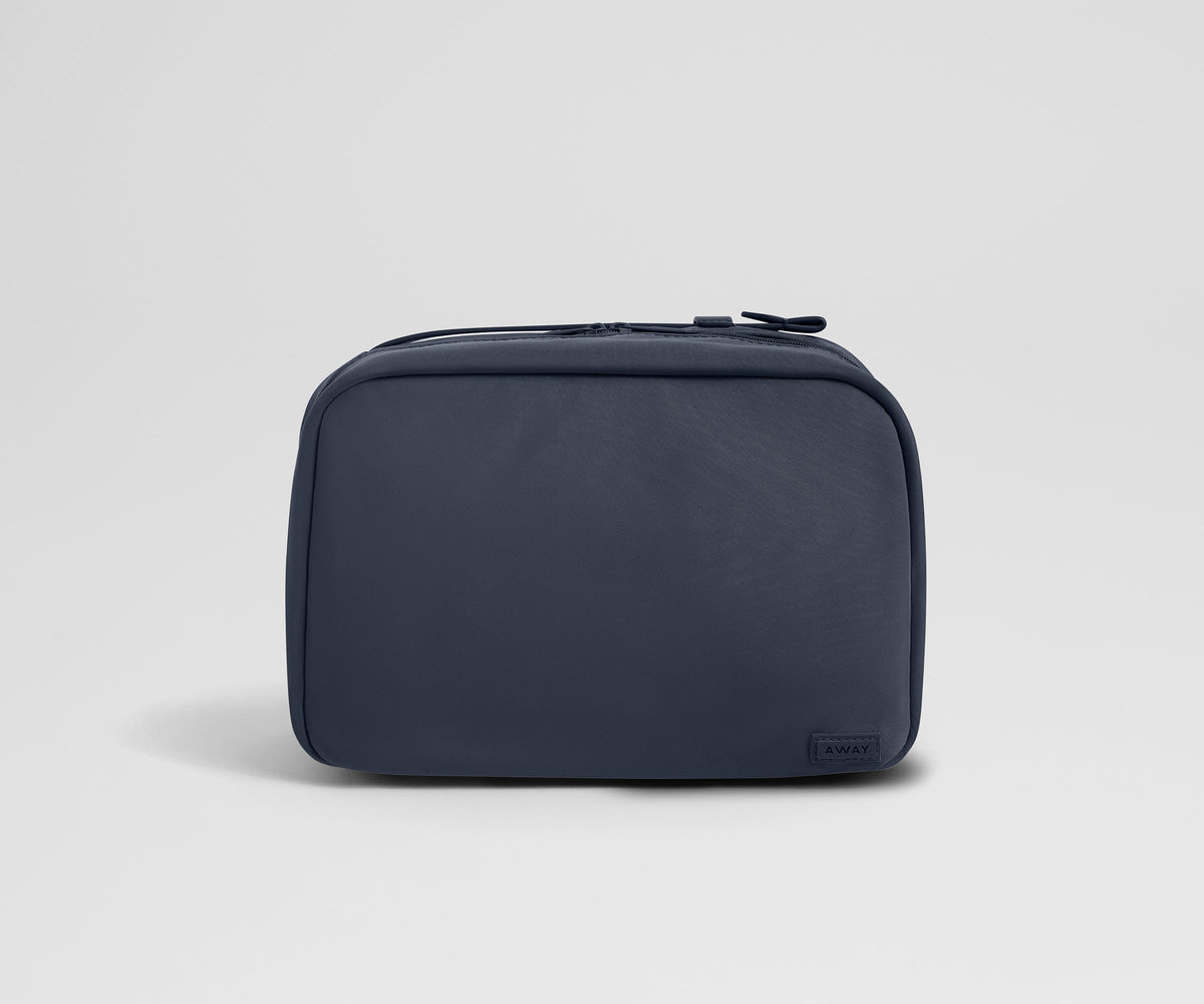 Away Hanging Toiletry Bag in Navy Blue
