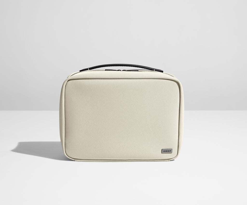 Away The Hanging Toiletry Bag in Salt White