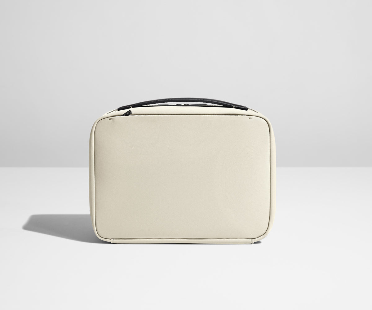Away The Hanging Toiletry Bag in Salt White